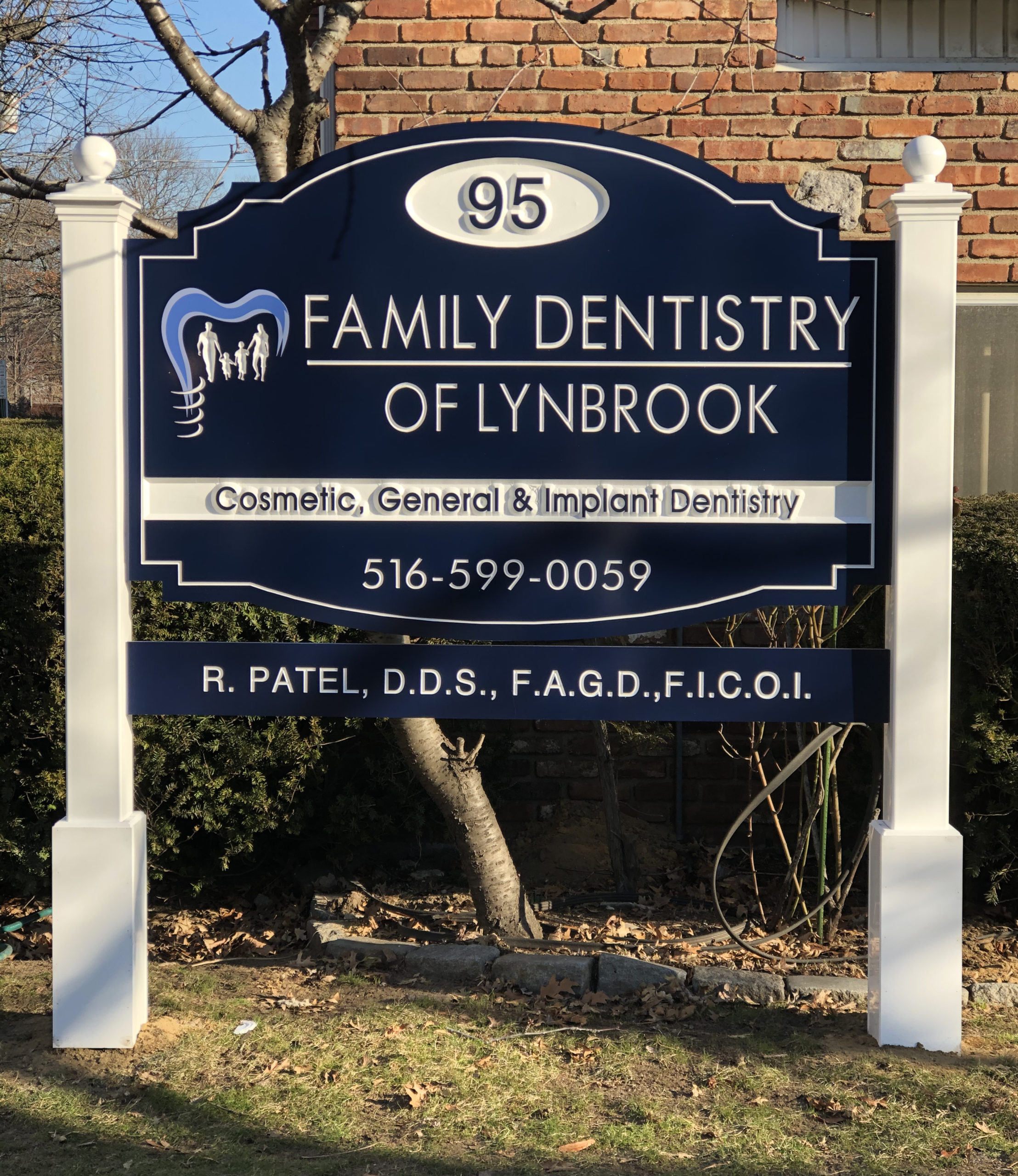 Family Dentistry of Lynbrook practice signage